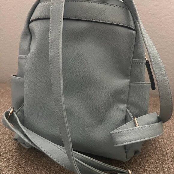 Rosetti Green Blue Mini Shoulder Bag Backpack Travel Bag - Picture 5 of 10